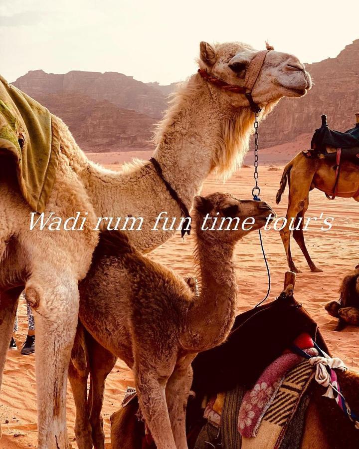 Wadi Rum Fun Time Tour'S ภายนอก รูปภาพ